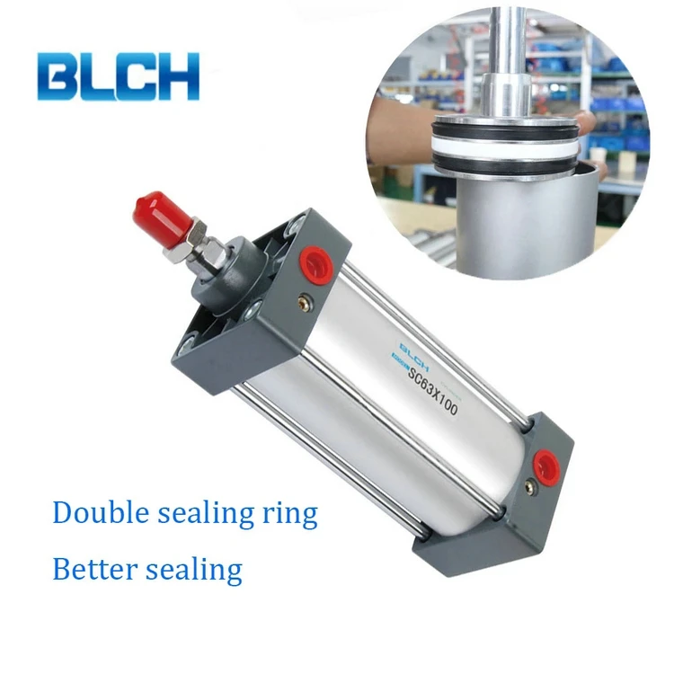 Blch Airtac Dnc Smc Cs1 Ram Guided Telescopic Long Short Stroke