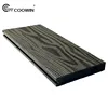 High quality 3D embossing solid WPC wood plastic composite decking .