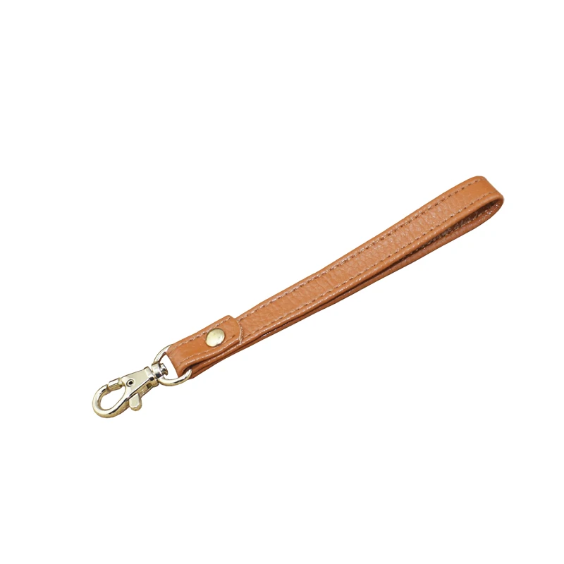 15*1cm Genuine Leather Purse Strap Detachable Wrist Strap Bag Handles