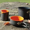 Wholesale silicone folding wholesale cookware sets cooking camping pot