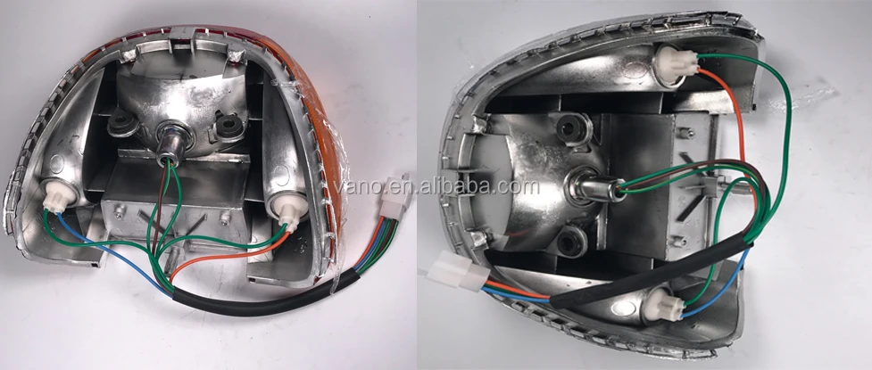 clear red OEM SMASH110 motorcycle tail light