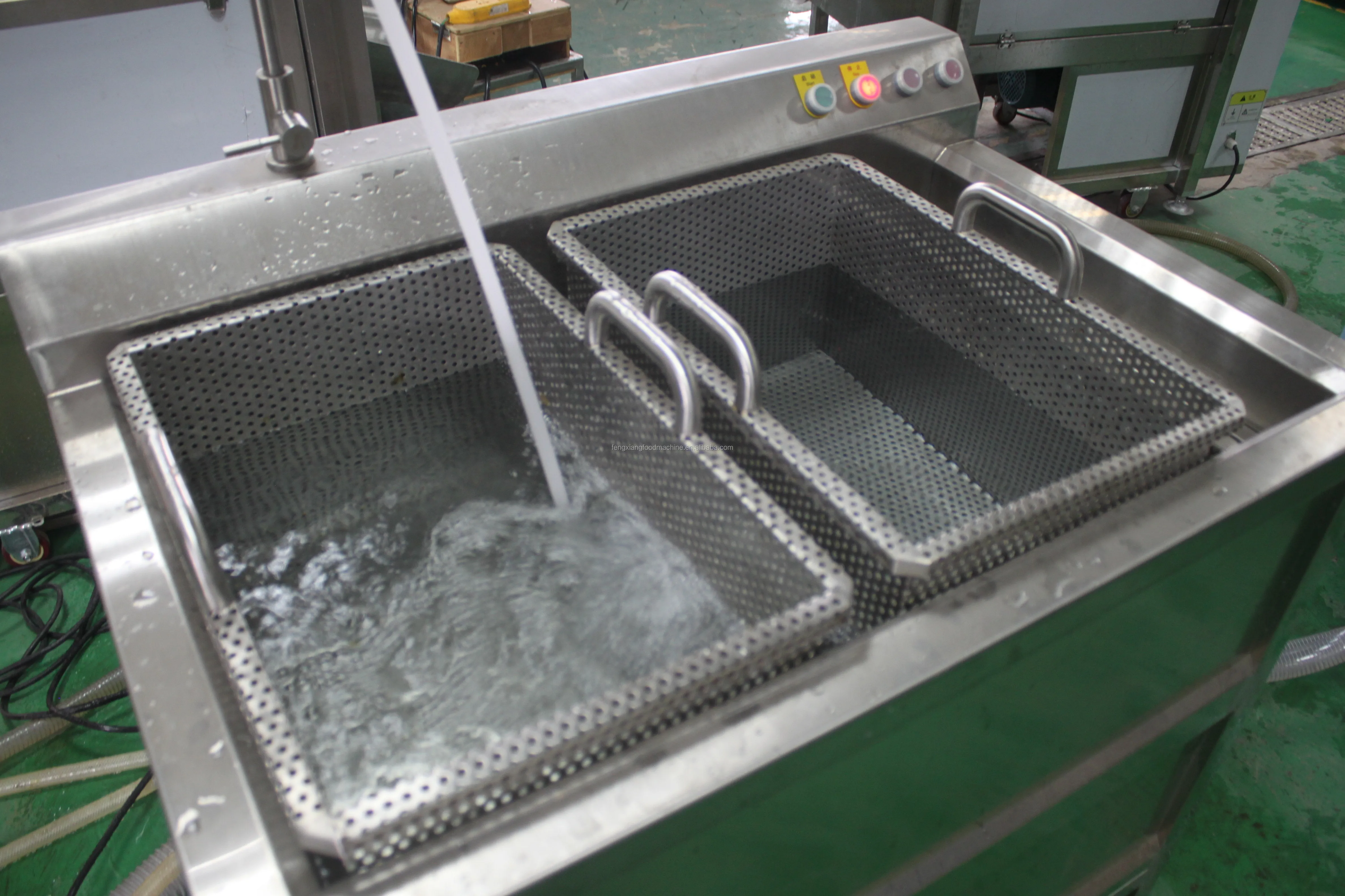 Wasc10 Automatic Air Bubble Vegetable Washer Ozone Activated Carbon