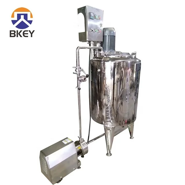 Emulsifier 300l High Speed Emulsification Tank With Circulating Pump