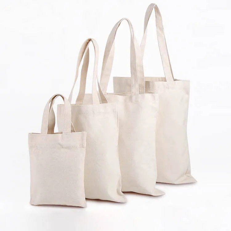 Reusable Natural Cotton Canvas Tote Bag With Logo Printing - Buy Clear ...