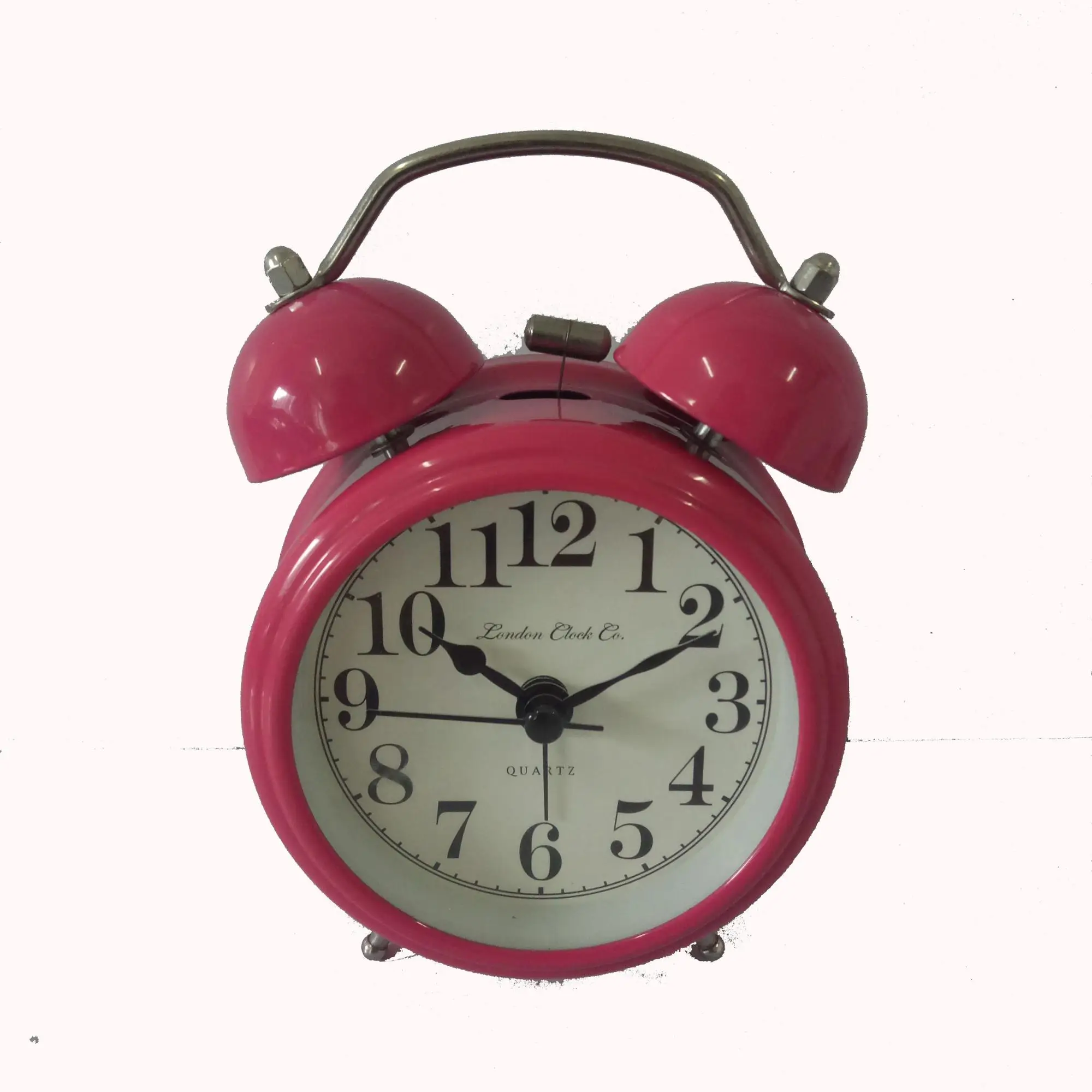 Cute Mini Metal Twin Bell Alarm Clock,Cheap Alarm Clock,Desk Clock