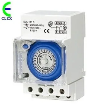 Siemens 5tt3 181 temporisateur minuterie 220-240v ~ 4 plages de temps 1 changeur