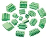w/ Angle-pin Green Color Pluggable Type 2 Pitch 5.08mm Screw Terminal Block Connector
