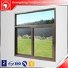 Best factory price champagne color aluminum sliding window