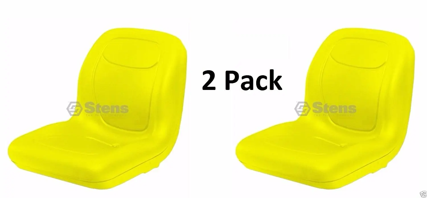 2 Pack Stens 420-179 High Back Seat Yellow for John Deere AM133476 VG11696 Gator __#G451YH4 51IO3425767