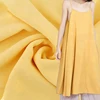 100% Polyester Dyed Soft Smooth Pure Chiffon Dress Fabric