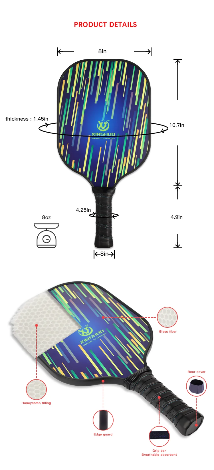 pickleball paddle usapa
