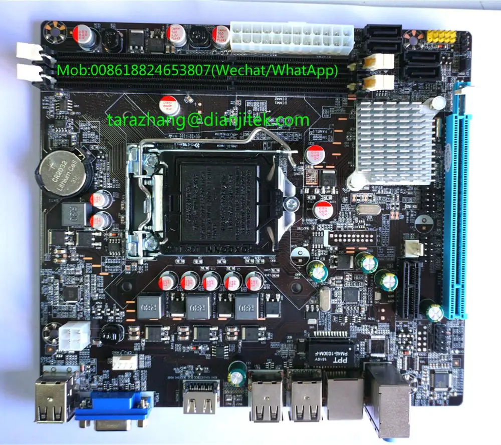 H61c V1.4 Cheap Matx Desktop Pc H61 Motherboard Lga1155 Supporting I3