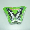Print card shrink magic hand towel compressed towel in butterfly shape cotton butterfly magic towel