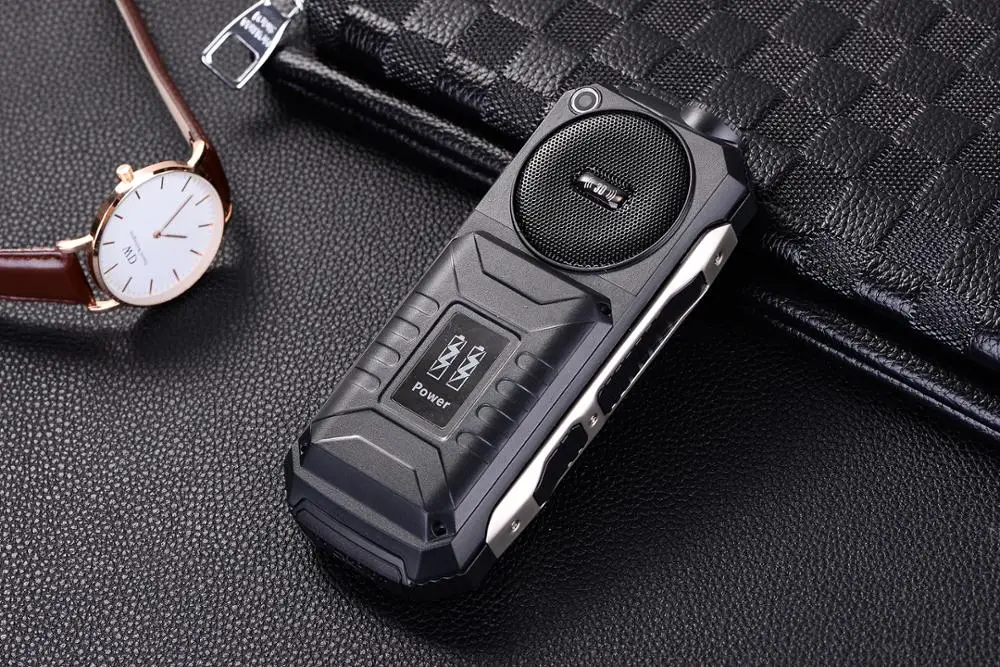 2.4inch K808 Powerbank Phone Support 16800mah Battery Big Keypad Big Speaker Big Screen Mobile