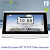 10 inch touch screen TCP/IP telephone entry intercom system