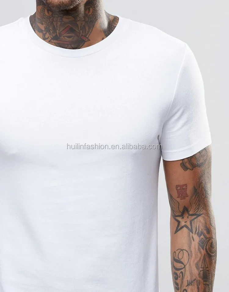 95 Cotton 5 Elastane T Shirt Wholesale Slim Fit Short Sleeve Bulk Plain