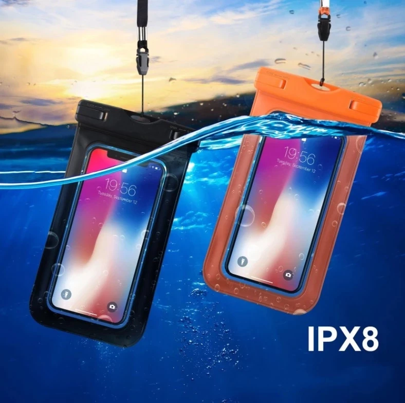 Universal Waterproof Mobile Phone Case For Iphone X 8 7 Case Clear Pvc