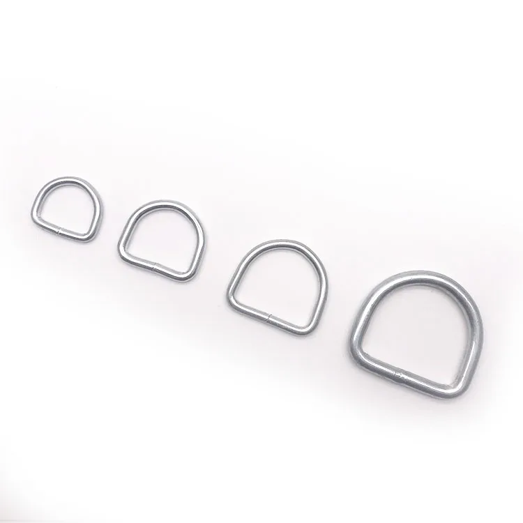 BT-900 6*50mm Manufacturer Direct Selling Excellent Quality Galvanized Stainless Steel D Ring for Bag Metal Accessories