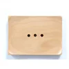 Natural Wooden Wooden Soap Box Square Eco-Friendly Soap Holder For Home Hotel Outdoor