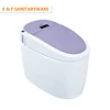 decoration ceramic wall mounted toilet bowl hung toilet in intelligent wall