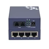 IP Camera Connect 100Mbps 4 Port PoE and One SC Fiber Port with 96W