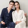 Autumn bathrobe women thin type of huoge couples dressing gown men and women seven sleeves Korean version of the bathrobe