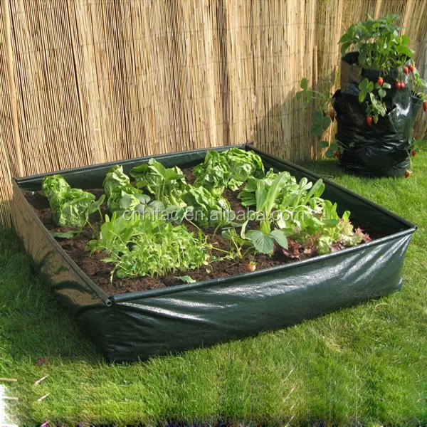 Durable Reusable Plastic Garden Vegetable Planting Bag Garden Vegetable Planting Bag