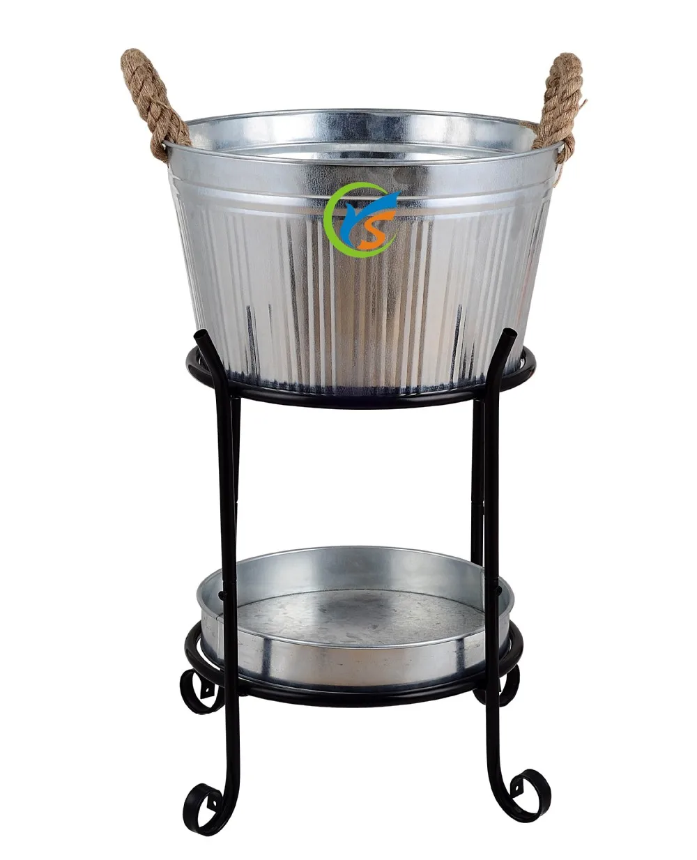 Metal Galvanized Beverage Tub With Stand Wholesale Buy Beverage Tub
