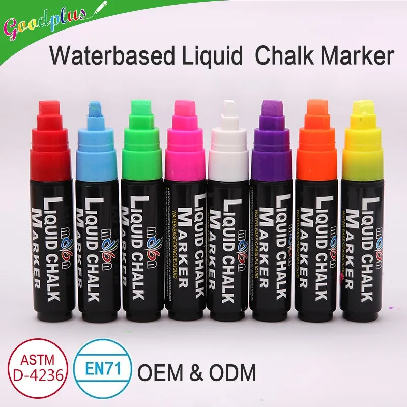 10mm Nib Washable Marker Car Window Marker Pen For Write/draw/paint ...