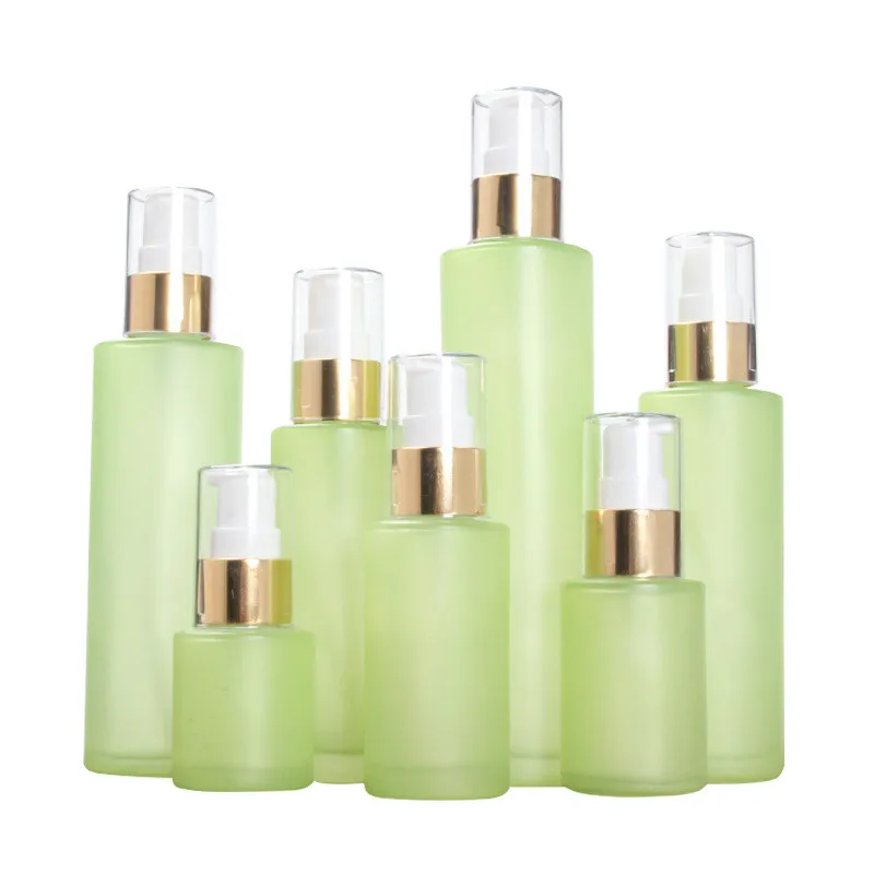 Download Wholesale Frosted Green 20ml 120ml Cosmetic Glass Package Cream Jar Glass Bottles Set And Jars Buy Green Cosmetic Package Frosted Green Set Green Glass Bottle Product On Alibaba Com