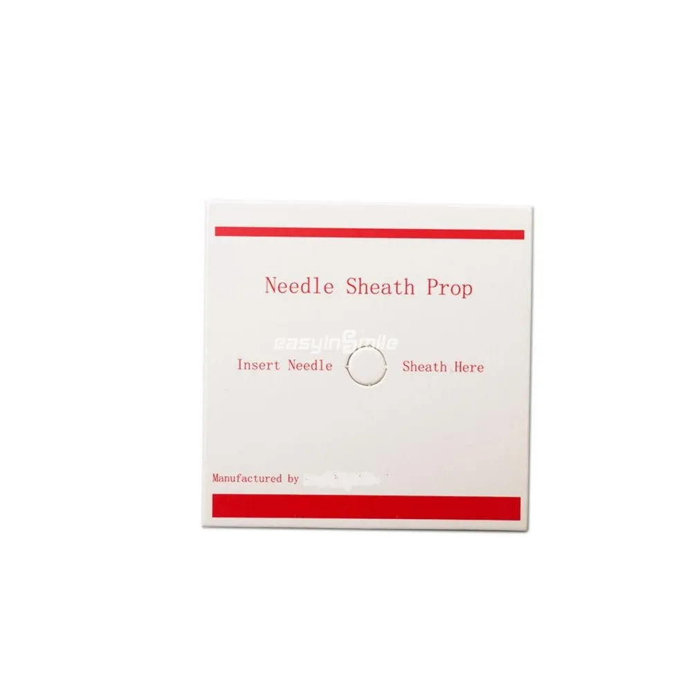 Easyinsmile Needle Sheath Protector Prop Needle Disposable7cmx7cm