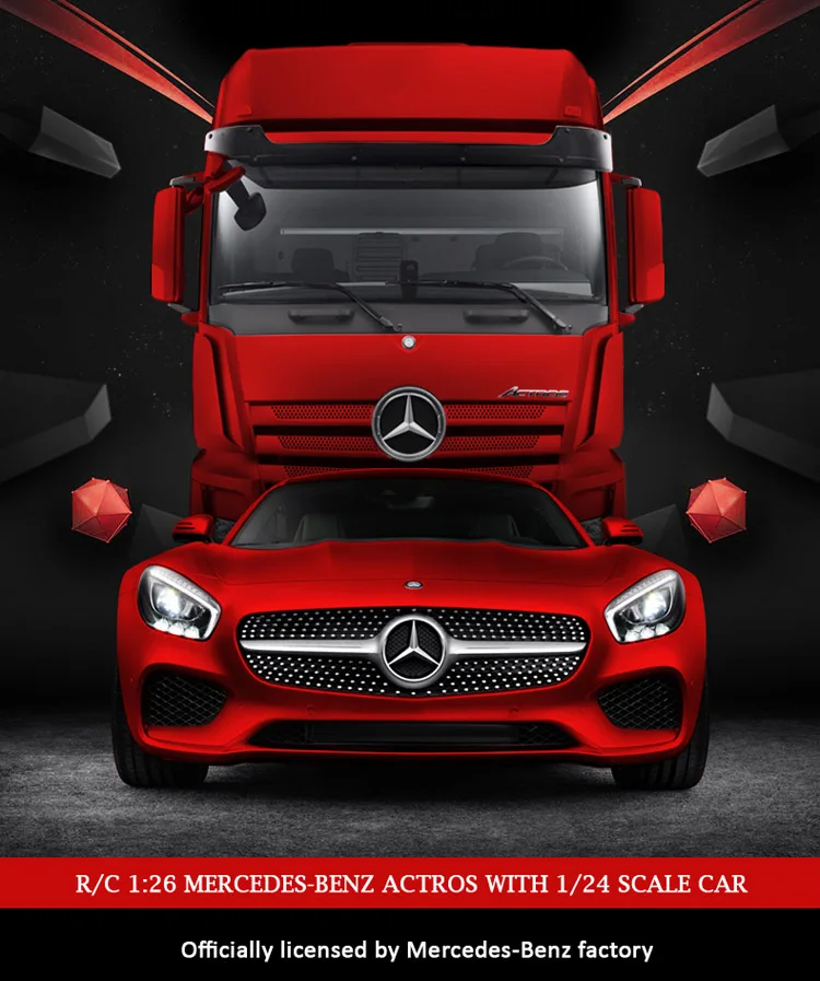 rastar mercedes benz actros