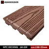 Embossing surface solid waterproof anti-slip WPC composite flooring