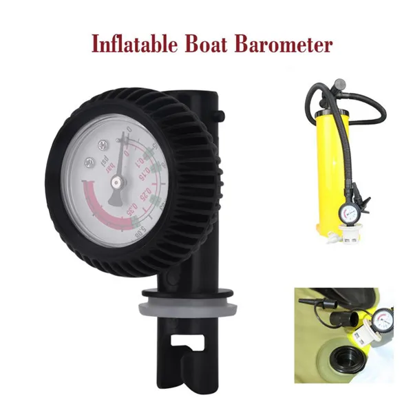 Luftdruckmesser Nylon Kayak Barometer Prüfmanometer Air Thermometer 
