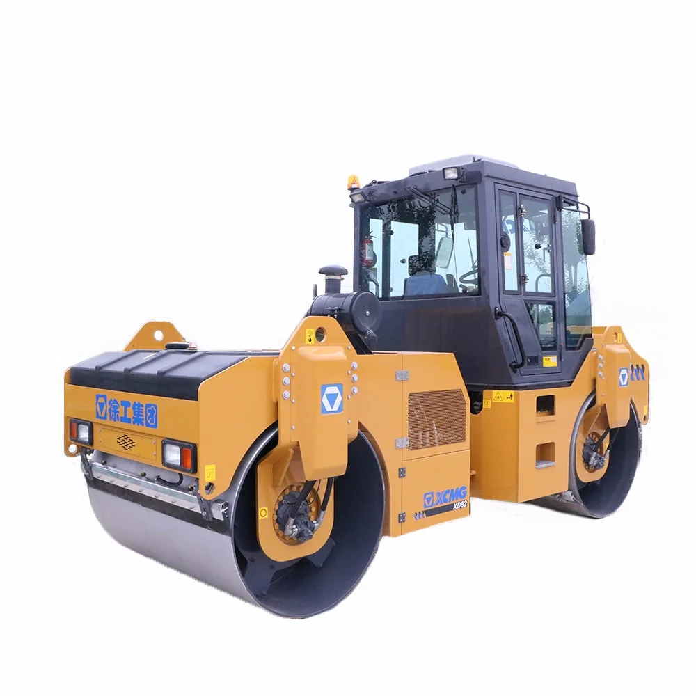 xcmg 8 吨振动压路机 xd82 道路施工设备出售