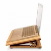 Notebook Portable Adjustable manufacture bamboo laptop desk stand