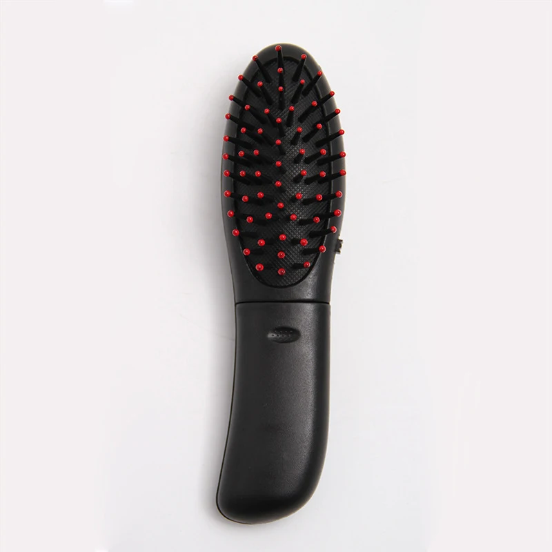 Electric Handle Battery Operated Head Massager Comb Vibrating Hair Brush Scalp Massage
