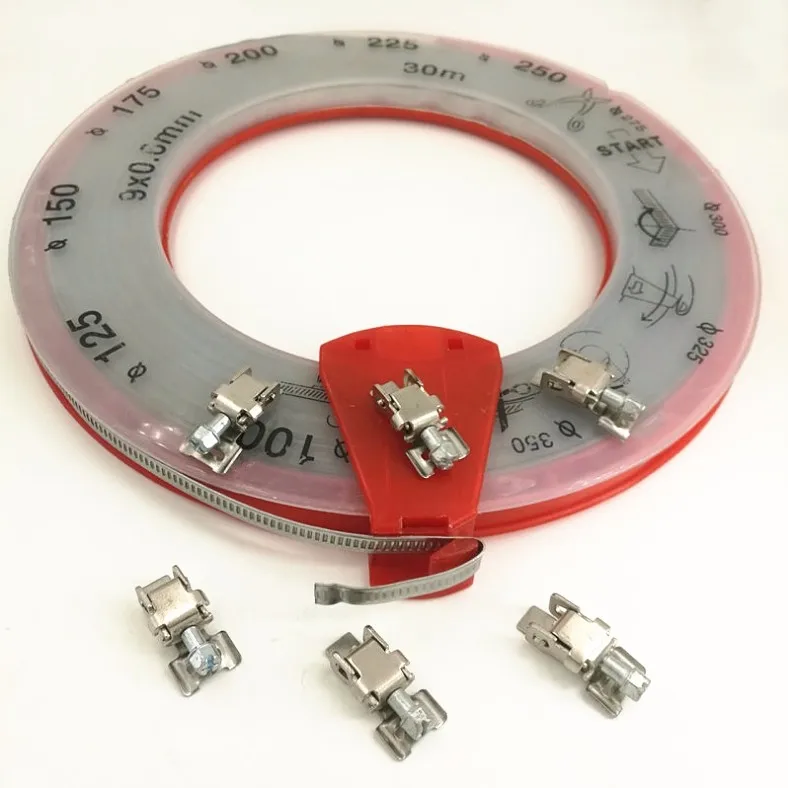 30m Stainless Steel Nonperforated Germany Type Endless Band Roll Hose