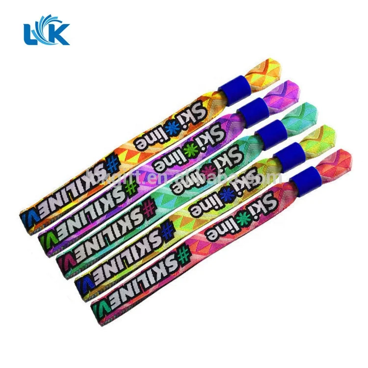 festival fabric wristbands