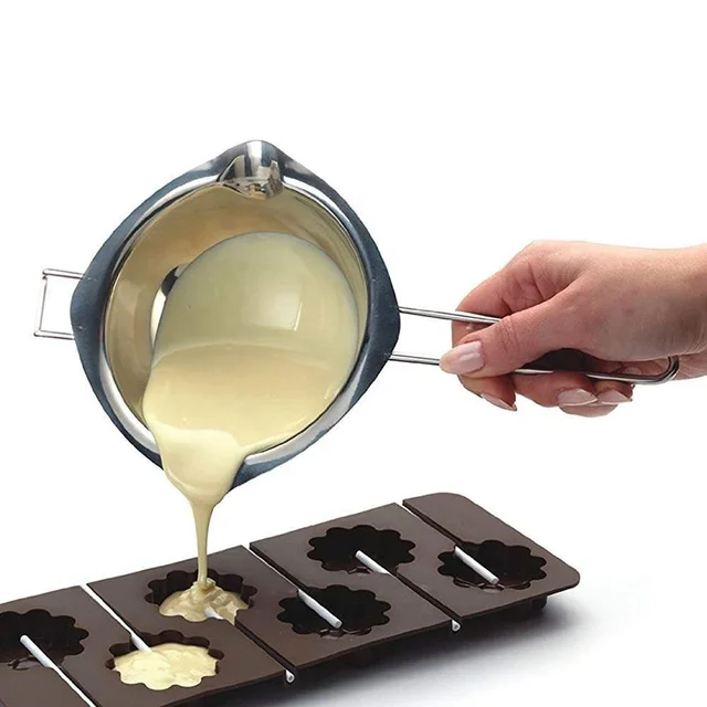 FSSTUD Stainless Steel Universal Melting Pot Melting Bowl Double Boiler for Butter Chocolate Caramel