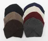 Hot sales fashion winter turban hat girls fancy winter knitted hats