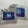 Ice spout pouches for frozen food packaging / Flat ziplock dried ice pouch for cooler shock