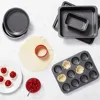 Amazon Basics 6-Piece Bakeware Set high quality carbon steel cake mould Chinese alibaba manufacture