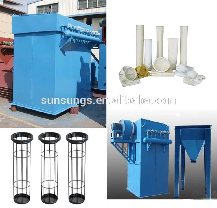 Air box pulse dust removal collector for cement working