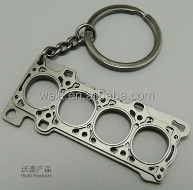 4 Cylinder Engine Head Gasket Keychain - Top JDM Store