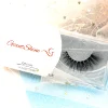 Eyelashes vendor Ividual luxury private label 3D mink Fur False Eyelashes , with custom packaging box 3D Silk Eyelash
