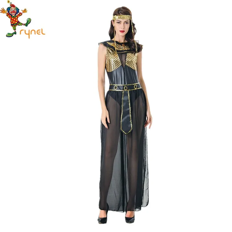 Spirit Black Egyptian Dancing Queen Cleopatra Goddess Costume Buy