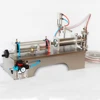 China High accuracy one nozzle semi automatic mineral water bottle filling machine