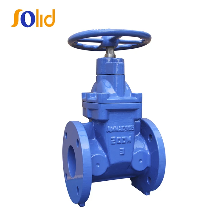 Awwa Standard C515/509 Flanged Resilient Gate Valve With Non Rising ...