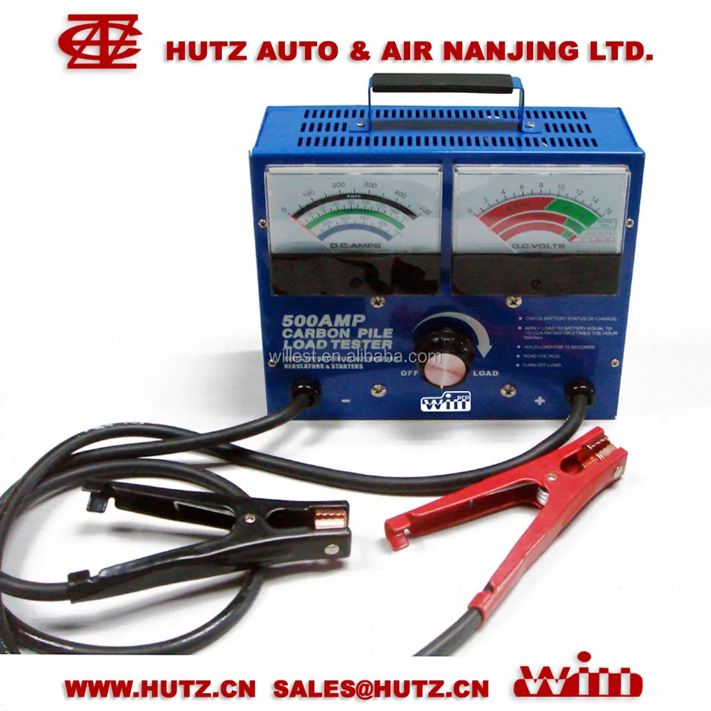 500a Dual Meter Battery Load Tester Btm50 Buy Car Battery Tester,12v